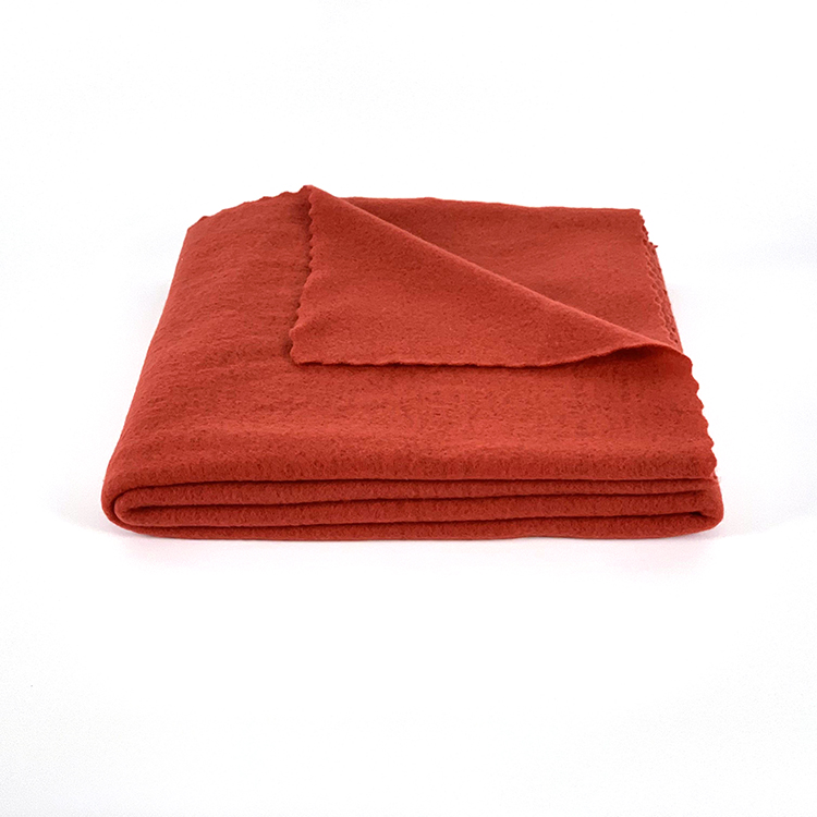 Polar fleece red airline blanket 100% polyester airline blanket