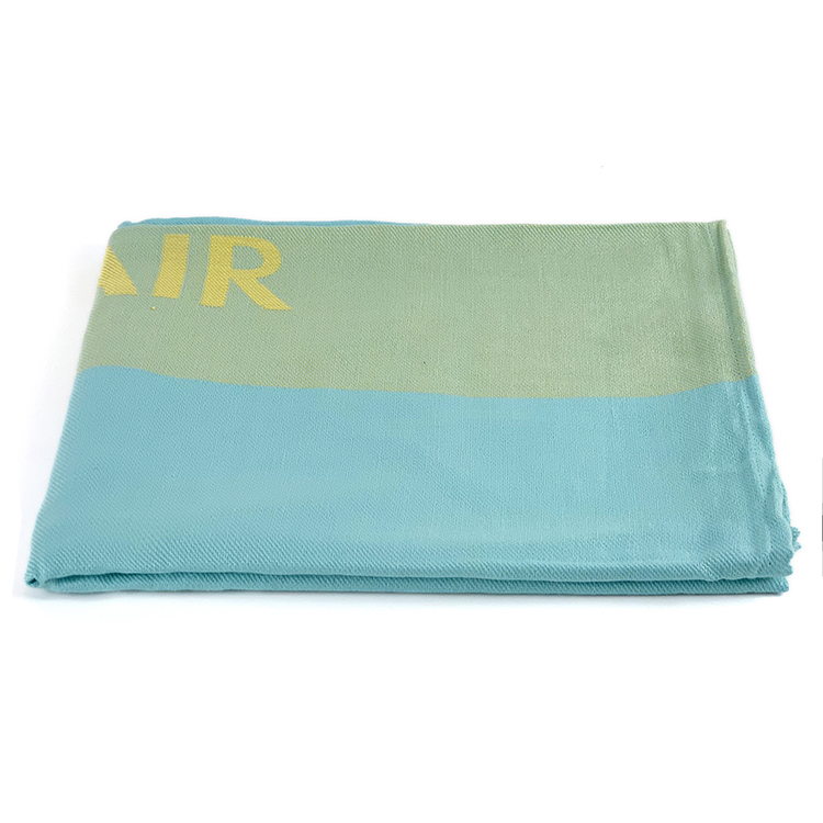 Airplane Travel Airline Jacquard The Office Throw Acrylic Blanket 