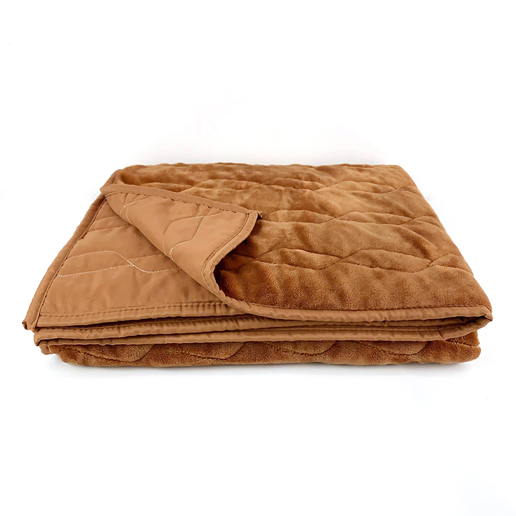 Premium First-class 100% Polyester Thick Cotton Warm Quilted Airplane Travel Airline Blanket