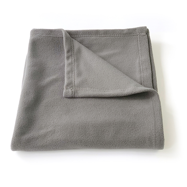 One Side Antipilling Airline Rpet Polar Fleece Disposable Blanket