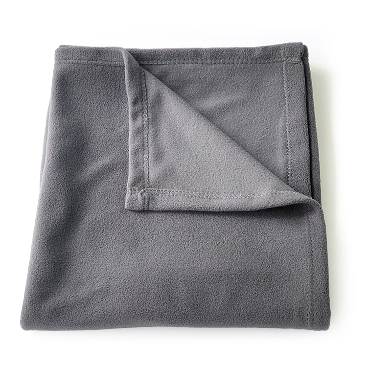 Made From Recycled Plastic Bottles OEM Eco-Friendly Fleece RPET Blanket